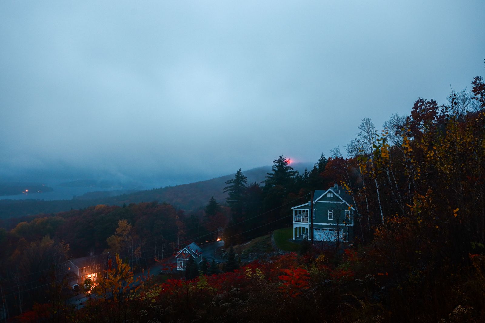 Streets and homes in Black Mountain