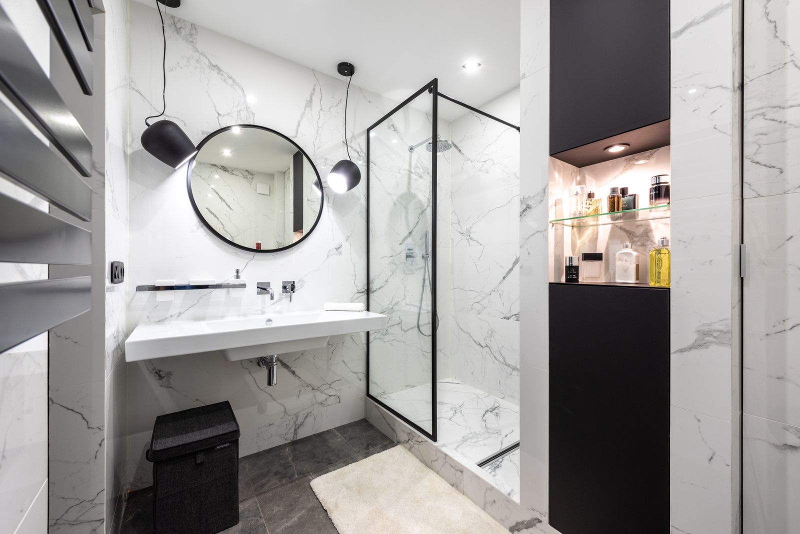 Accessible & aging-in-place bathrooms in an Asheville home